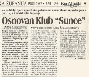 web 1996-press osnivanje prvog županijskog kluba