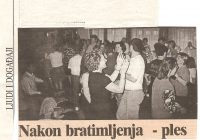 2000.20.05. Bratimljenje klubova Vjeverice i Sunca u Jezerčici