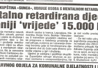 2001.27.01. Šemsa Mustačević osnovala udrugu Sunce Ivanec