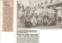 2002.11.07. Ministar R. Čačić platio ljetovanje članovima kluba u Puntiželi