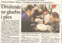 2004.13.02. Posjet ravnatelja Glazbene škole prof. Moreno Vincekovića klubu Sunce