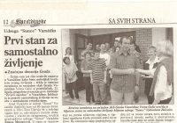 2004.21.06. Predsjednica otvora prvu stambenu zajednicu za inkluziju u Varaždinu