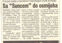 2003.09.04. Nastup dramske skupine u Zagrebu na INKAZ-u